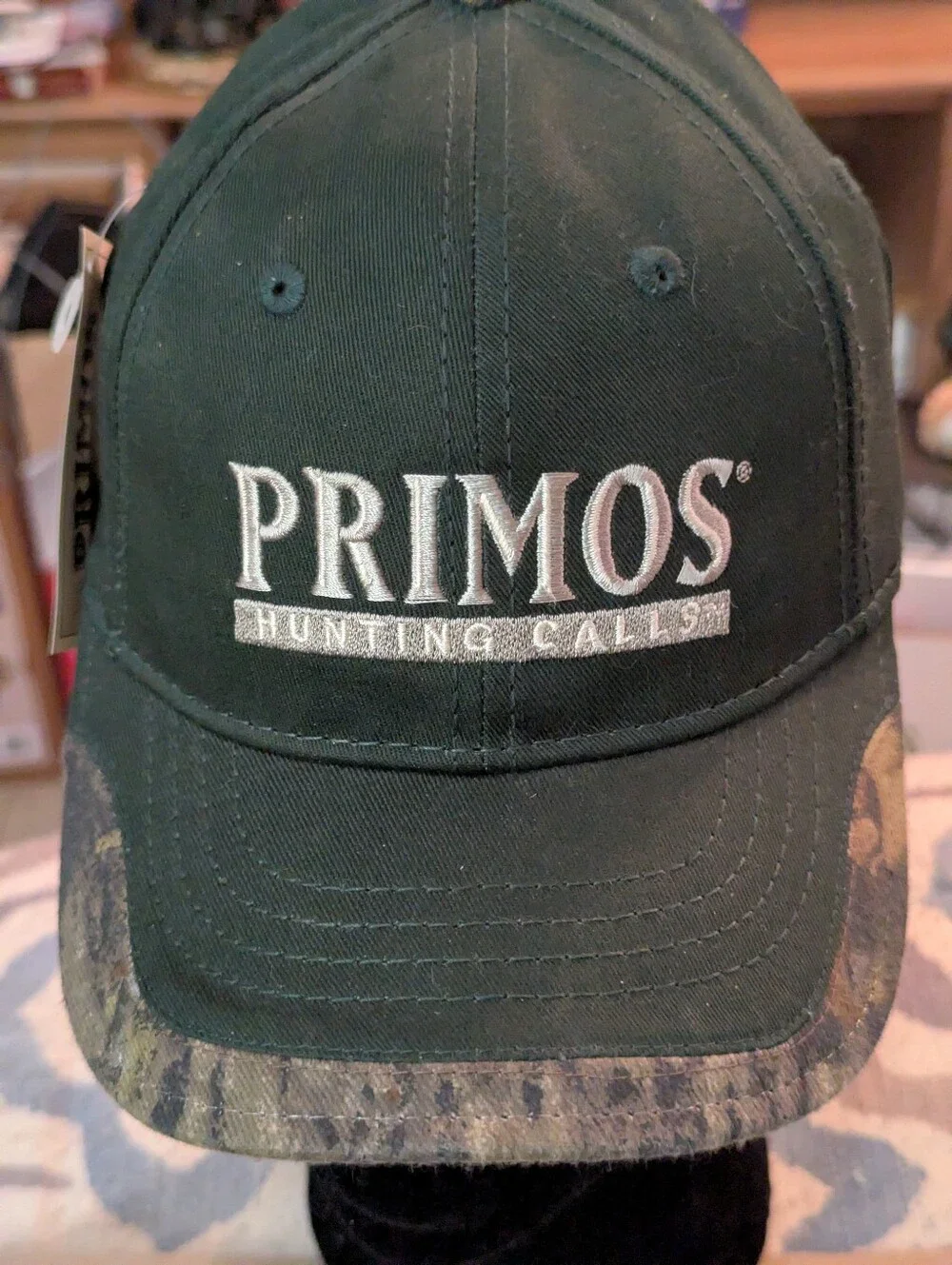 Primos Hunting Calls Hat Cap Camo Green Toddler Size Daddys Huntin' Buddy
